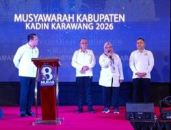 Gelar Mukab VIII di Hotel Mercure, Kadin Karawang Siap Lahirkan Kepemimpinan Visioner