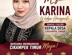 Sosok Kartini Masa Kini di Karawang, Jurnalis Muda Karina Siap Tarung di Pilkades Cikampek Timur