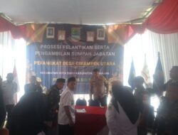 Perkuat Pelayanan Publik, Kepala Desa Cikampek utara Resmi Lantik Perangkat Desa Baru