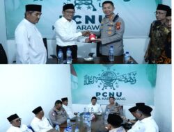 Silaturahmi Kapolresta Karawang dan PCNU Perkuat Sinergi Ulama dan Polri Jaga Kondusivitas Daerah