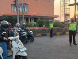 Antisipasi Kepadatan Pagi Hari, Polsek Cikarang Utara Siagakan Personel di Simpang SGC