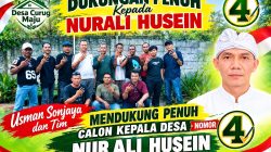 Usman Sonjaya dan Tim Nyatakan Dukungan Penuh untuk Nurali Husein, Calon Kades Curug Nomor Urut 4